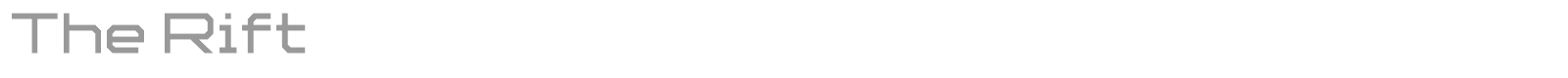The Rift font preview